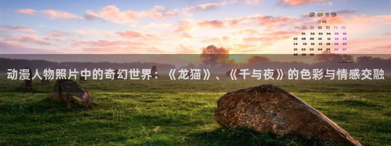 囧次元官方网站入口下载：动漫人物照片中的奇幻世界：《龙猫》、《千与夜》的色彩与情感交融